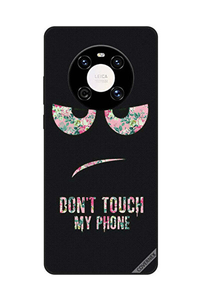 Covernex غطاء حماية لهاتف هواوي ميت 40 برو/40 برو+ - لا تلمس هاتفي - زهري