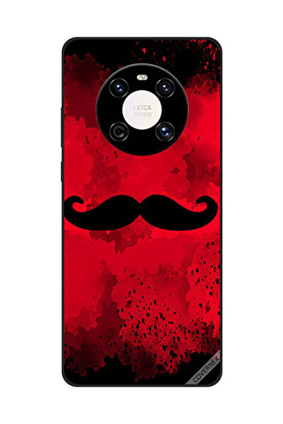 Covernex غطاء حماية لهاتف هواوي ميت 40 برو/40 برو+، شارب أحمر، خلفية
