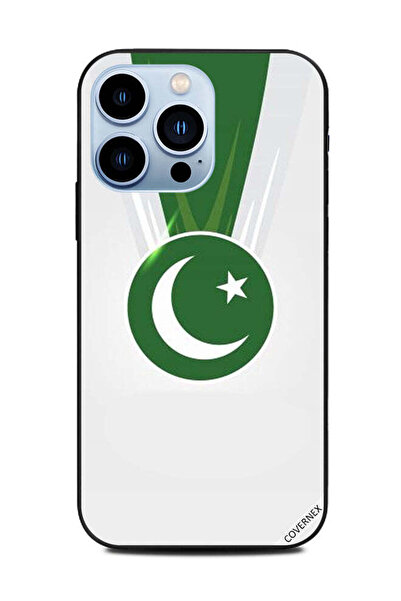 Covernex غطاء حماية لهاتف Apple iPhone 13 Pro ميدالية علم باكستان