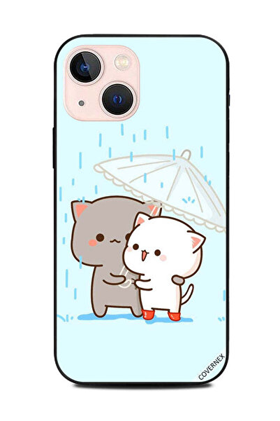 Covernex غطاء حماية لهاتف Apple iPhone 13 Mini Love In Rain