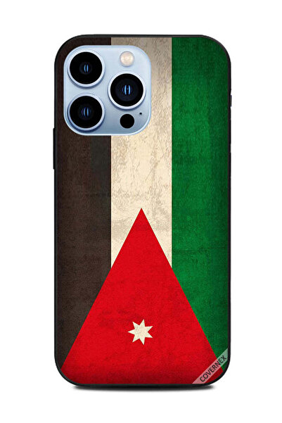 Covernex غطاء حماية لهاتف Apple iPhone 13 Pro علم الأردن