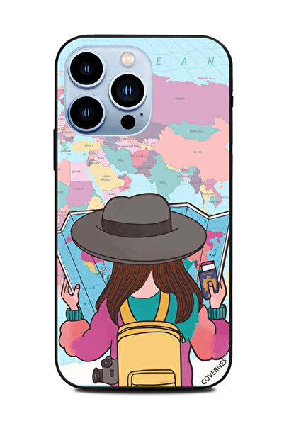 Covernex غطاء حماية لهاتف Apple iPhone 13 Pro مع خريطة السفر