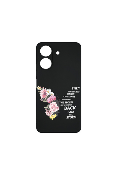 bestcase ® Husa Slim Silicon pentru Xiaomi Redmi 13C 4G, Eu Sunt Furtuna, 173...