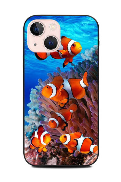Covernex غطاء حماية لهاتف Apple iPhone 13 Mini - أسماك لطيفة
