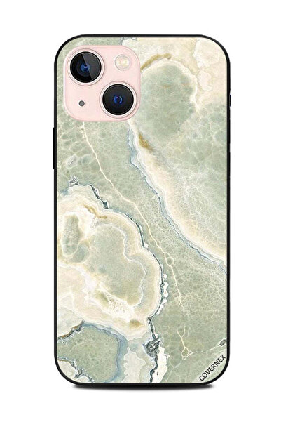 Covernex غطاء حماية لهاتف Apple iPhone 13 Mini بنمط رخامي على شكل ماء