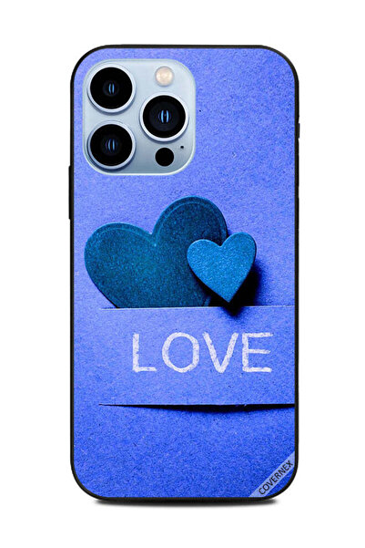 Covernex غطاء حماية لهاتف Apple iPhone 13 Pro - قلب أزرق