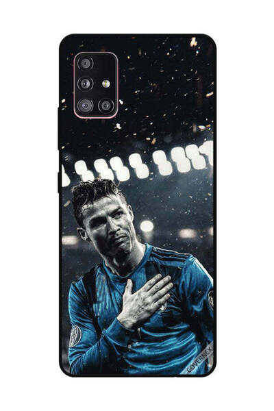 Covernex غطاء حماية لهاتف سامسونج جالاكسي A51 رونالدو يشكر الجمهور على التسجيل