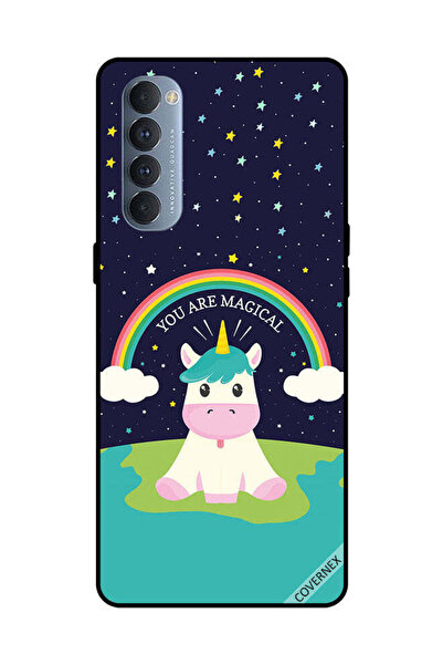 Covernex غطاء حماية لهاتف Oppo Reno 4 Pro وحيد القرن السحري