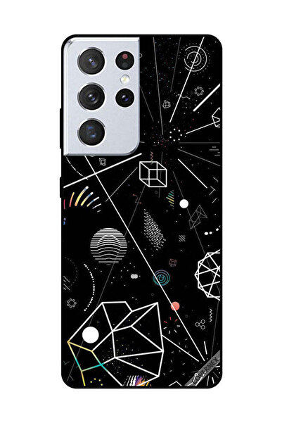 Covernex غطاء حماية لهاتف سامسونج جالاكسي S21 ألترا بأشكال هندسية