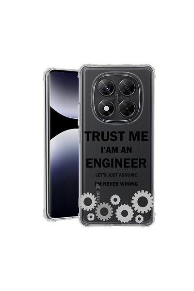 bestcase ® Anit Shock Case For Xiaomi Redmi Note 14 Pro 4G, I'm an engineer, 1997764 AS 1841
