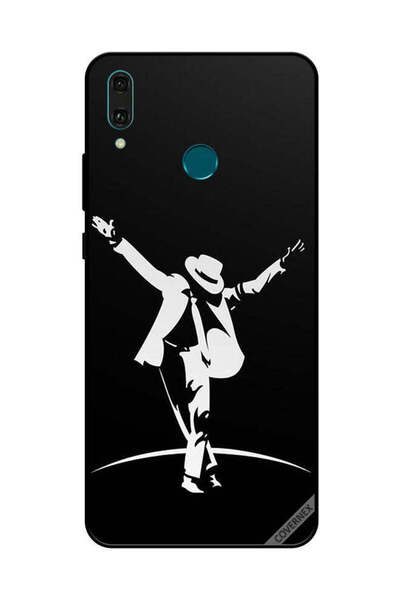 Covernex غطاء حماية لهاتف هواوي Y9 2019 أكشن أسود وأبيض