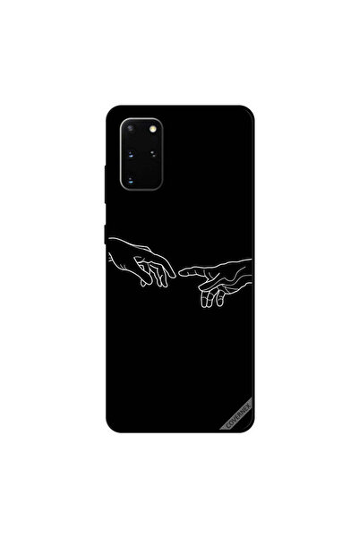 Covernex غطاء حماية لهاتف سامسونج جالكسي S20 بلس برسومات لمس الأصابع