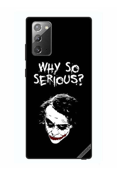 Covernex Protective Case Cover For Samsung Galaxy Note 20 Why So Serious B&w