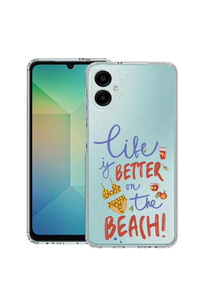 bestcase ® Carcasă antișoc pentru Samsung Galaxy A05, Plajă, 1695377 AS 1874