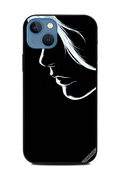 Covernex غطاء حماية لهاتف Apple iPhone 13 قناع فتاة حزينة لطيفة