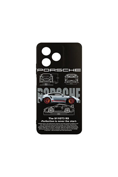 bestcase ® Husa Slim Silicon pentru Xiaomi Redmi 13, Porsche, 1923377 B 1883