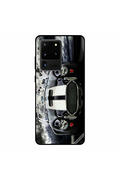 Covernex غطاء حماية سامسونج جالكسي S20 ألترا عالي الدقة، سيارة بالأبيض والأسود