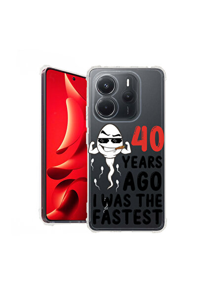 bestcase ® Carcasă antișoc pentru Xiaomi Redmi Note 14 4G, acum 40 de ani, 19...