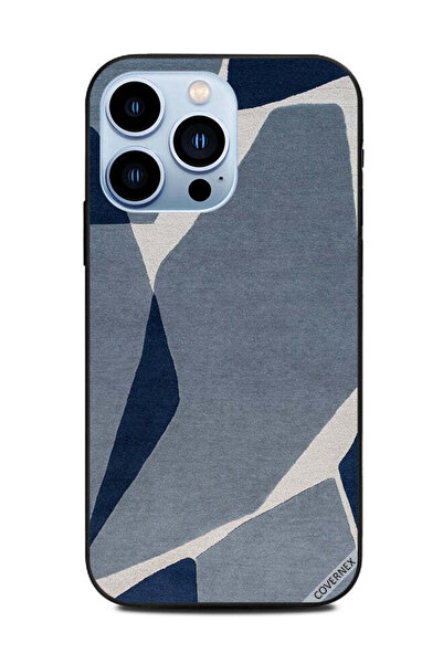 Covernex غطاء حماية لهاتف Apple iPhone 13 Pro بنمط رمادي وأزرق