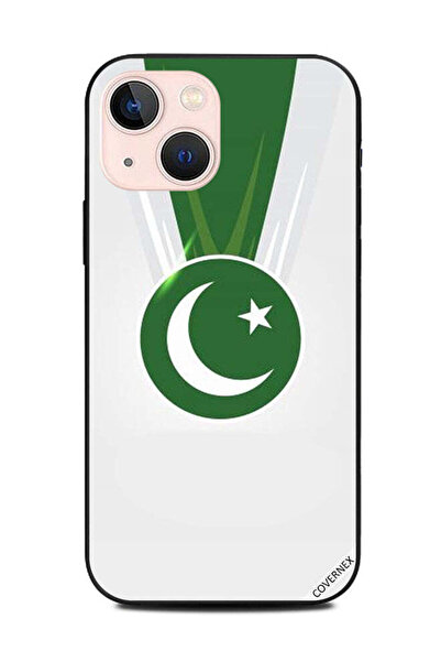 Covernex غطاء حماية لهاتف أبل آيفون 13 ميني بميدالية علم باكستان