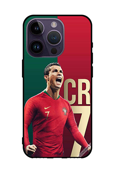 Covernex غطاء حماية لهاتف Apple iPhone 14 Pro مجموعة كريستيانو رونالدو لفريق ...