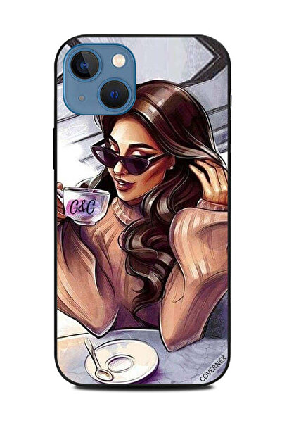 Covernex غطاء حماية لجهاز Apple iPhone 13 Coffee Time