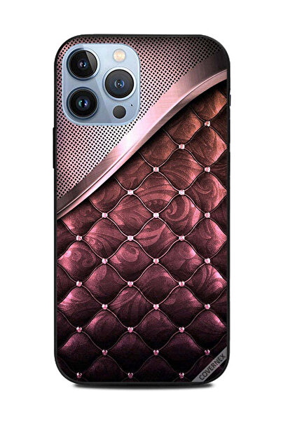 Covernex غطاء حماية لجهاز Apple iPhone 13 Pro Max بنمط نقشة السرقة والختم القماشي