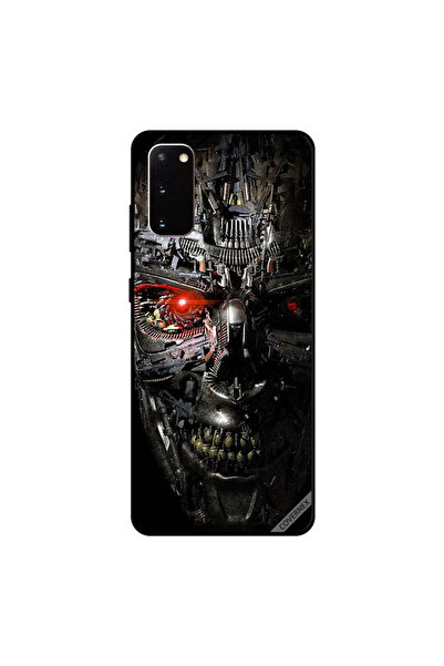 Covernex غطاء حماية سامسونج جالكسي S20 بطبعة عين الجمجمة المسروقة الحمراء