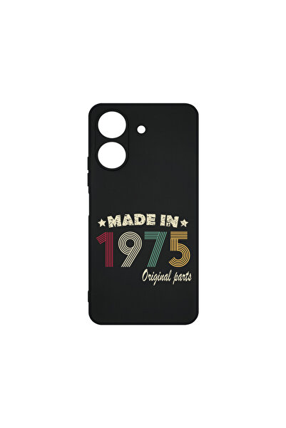 bestcase ® Husa Slim Silicon pentru Xiaomi Redmi 13C 4G, Original Parts 1975,...