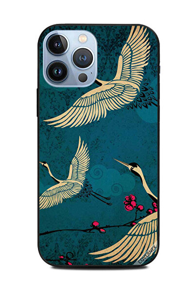 Covernex Protective Case Cover For Apple iPhone 13 Pro Max Flying Swans