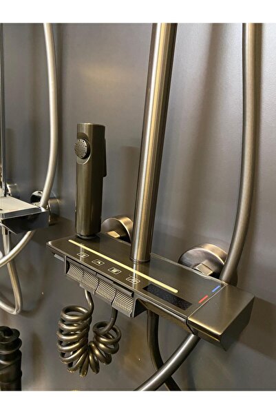 hilal ANTRASİT DİJİTAL PİYANO DUŞ SETİ