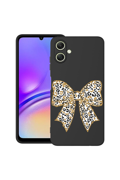 bestcase ® Husa Slim Silicon pentru Samsung Galaxy A05, Leopard Bow, 1788875 ...