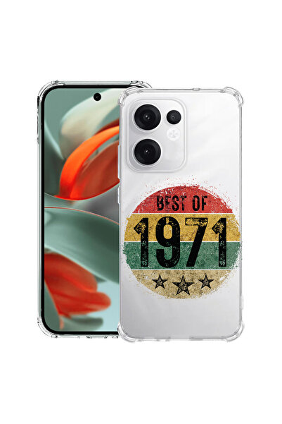 bestcase Husă antișoc pentru OPPO Reno 14 F / FS cu design Best Of 1971, 2052...