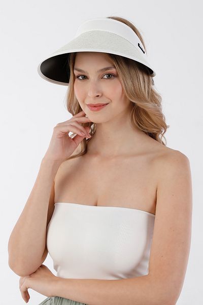 Fulla Moda Adjustable straw hat with visor