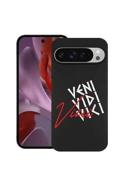 bestcase ® Slim Silicon Case For Google Pixel 10 / Pixel 10 Pro, Veni Vidi Vici, 2030992 B 1891