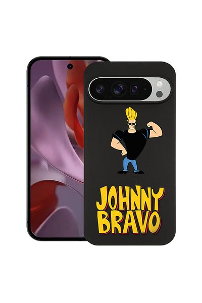 bestcase ® Slim Silicon Case For Google Pixel 10 Pro XL, Johnny Bravo, 2036426 B 1868