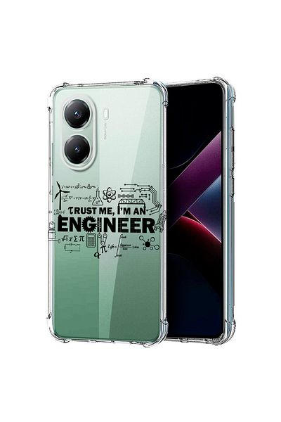 bestcase ® Anti Shock Case for Poco X7 Pro, Trust Me I'm Engineer, 1988230 AS 1859