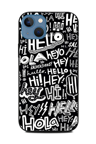 Covernex غطاء حماية لهاتف Apple iPhone 13 Hi Hello Tags