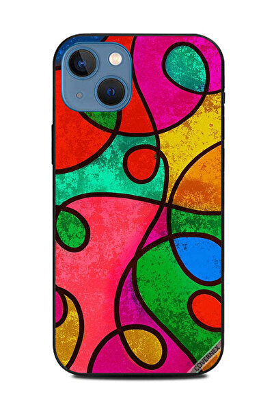 Covernex غطاء حماية لهاتف Apple iPhone 13 منحنيات ملونة