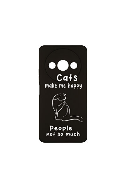 bestcase ® Husa Slim Silicon pentru Xiaomi Redmi A3, Cats And People, 1788878...