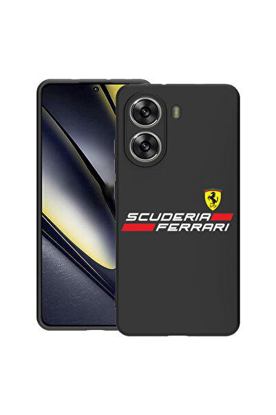 bestcase ® Husa Slim Silicon pentru Poco X7 Pro, Ferrari Scuderia, 1992025 B ...