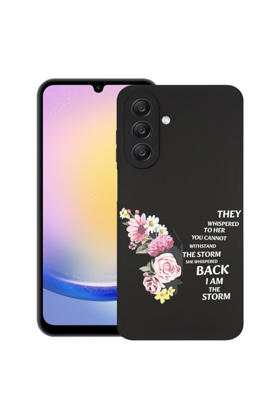 bestcase ® Husa Slim Silicon pentru Samsung Galaxy A05s, Eu Sunt Furtuna, 171...