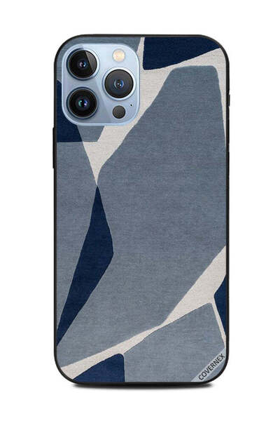 Covernex غطاء حماية لهاتف Apple iPhone 13 Pro Max بنمط رمادي وأزرق