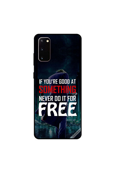 Covernex غطاء حماية لهاتف Samsung Galaxy S20 إذا كنت جيدًا في شيء ما