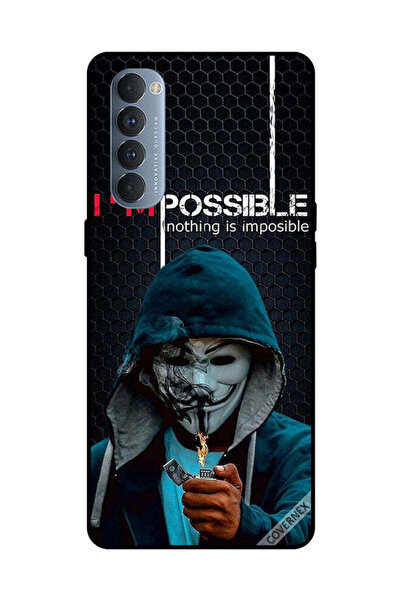Covernex غطاء حماية لهاتف Oppo Reno 4 Pro أنا ممكن، لا شيء مستحيل
