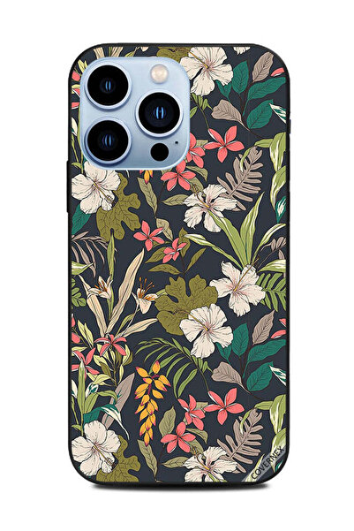 Covernex غطاء حماية لهاتف Apple iPhone 13 Pro بنمط زهور مختلط
