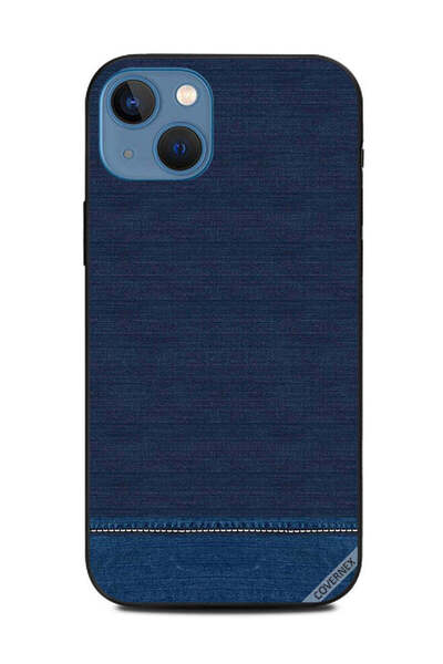 Covernex غطاء حماية لهاتف Apple iPhone 13 بنقشة جينز أزرق