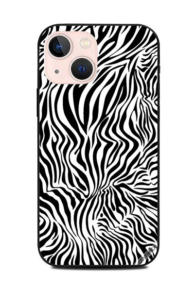 Covernex غطاء حماية لهاتف Apple iPhone 13 Mini بنمط زيبرا