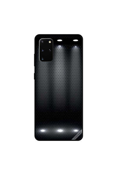 Covernex غطاء حافظة سامسونج جالكسي S20 بلس بإضاءة مضاءة بنمط منقط باللون الأسود