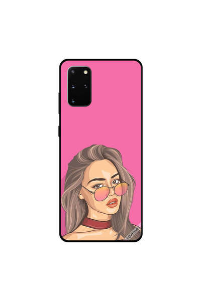 Covernex غطاء حماية لهاتف سامسونج جالكسي S20 بلس بتصميم أنيق للفتيات من الزجا...